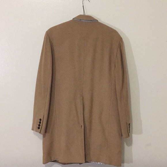 3/4 Men’s Club Monaco Wool Coat - Picture 4 of 7